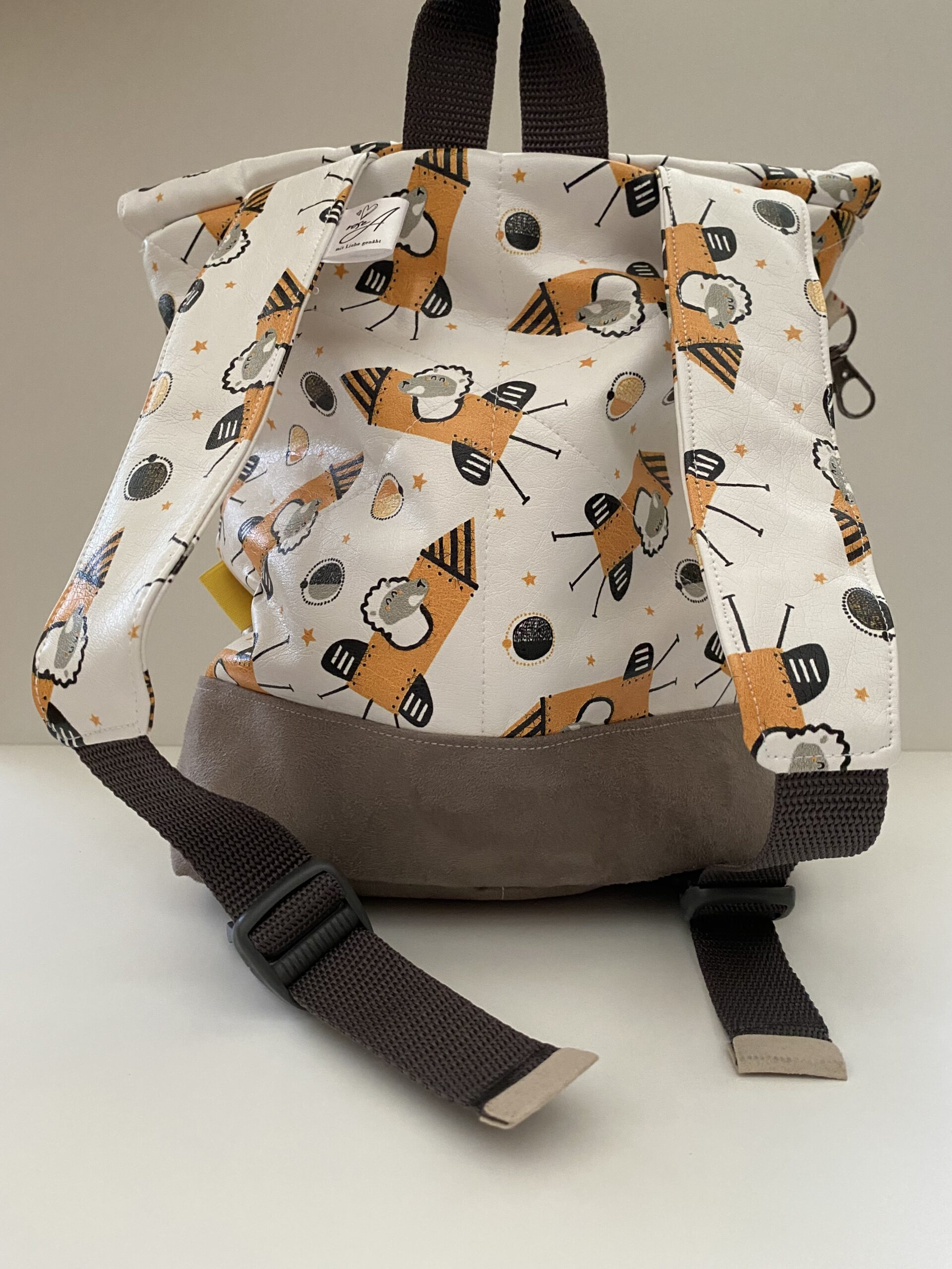 Kinderrucksack Raketenschaf – Bild 3