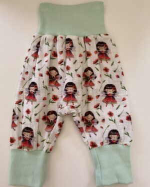 Hose Blumenfee lang Größe 62/68