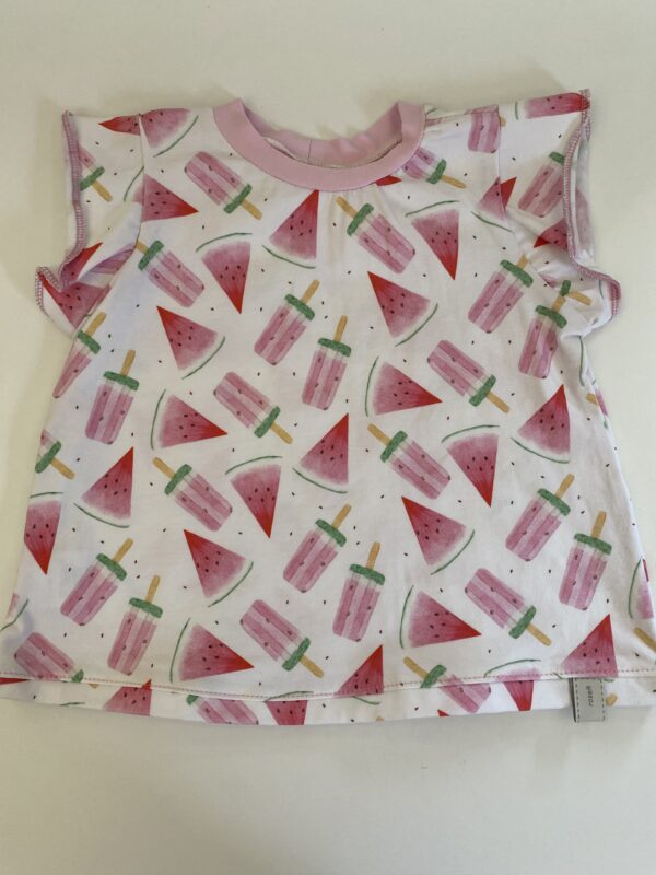 T-Shirt Melone Eis am Stiel Größe 80