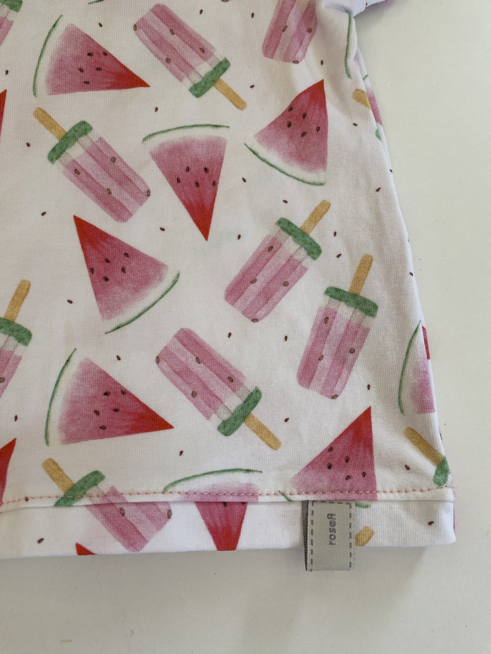 T-Shirt Melone Eis am Stiel Größe 80