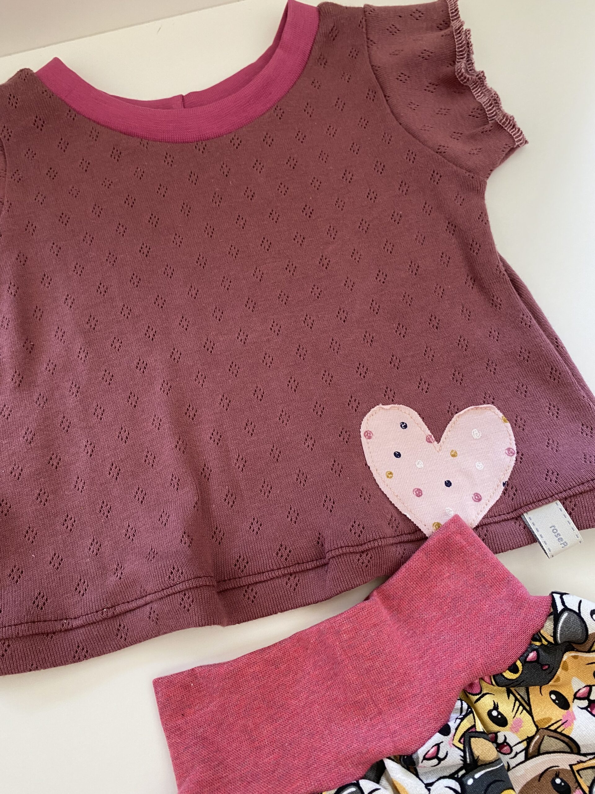 2-teiliges Baby-Set – Katzenliebe Größe 62/68