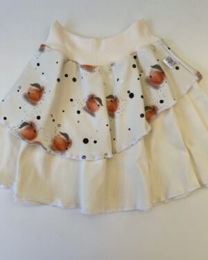 Kinderrock aus Jersey – „Peach Love“ – Größe 110