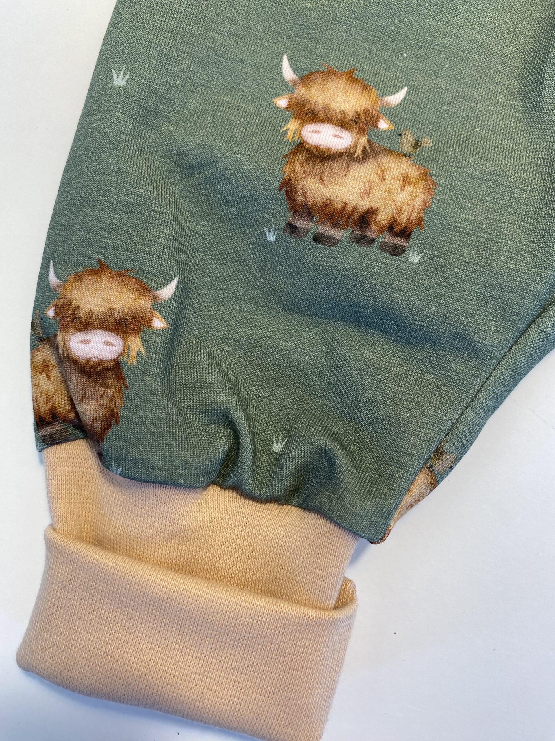 Baby-Pumphose „Highland Cows“ – Größe 62/68