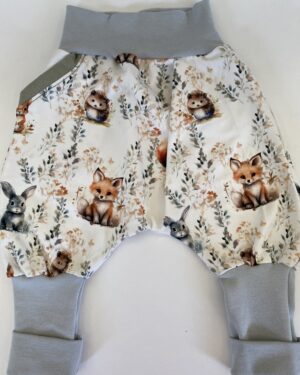 Baby- und Kinderhose "Tiermotiv" - Größe 80-92
